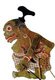 Indonesia: Figure of Bagong, wayang kulit ('shadow puppet') character, one of the Punokawan or clown-servants of the heroes